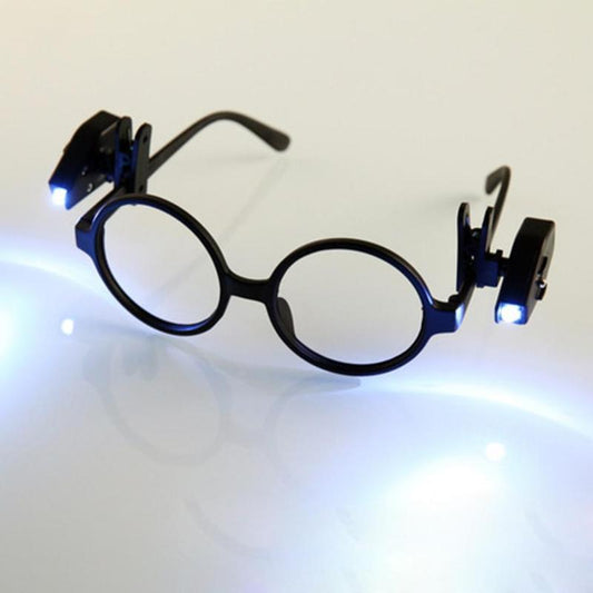 LED Flashlight Glasses Light